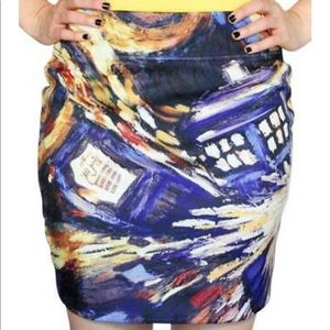 Dr Who mini skirt